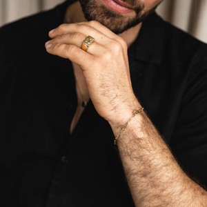 Paperclip Bracelet - Gold 14k from Solitude the Label