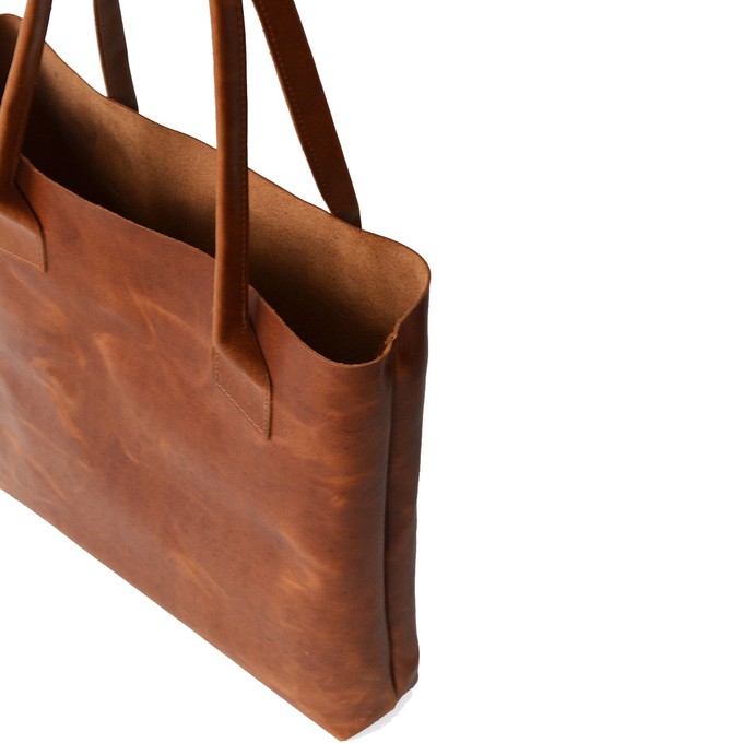 Totebag Atelier Collection - Cognac from Solitude the Label