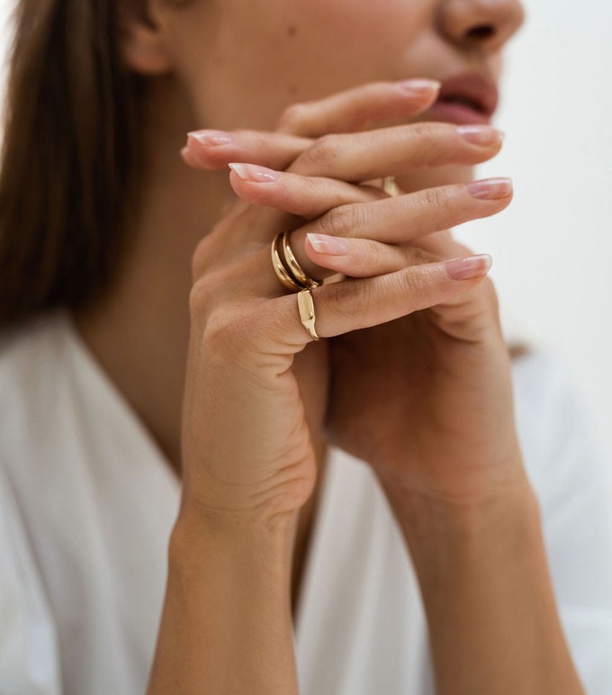 Signet Ring - Gold 14k from Solitude the Label