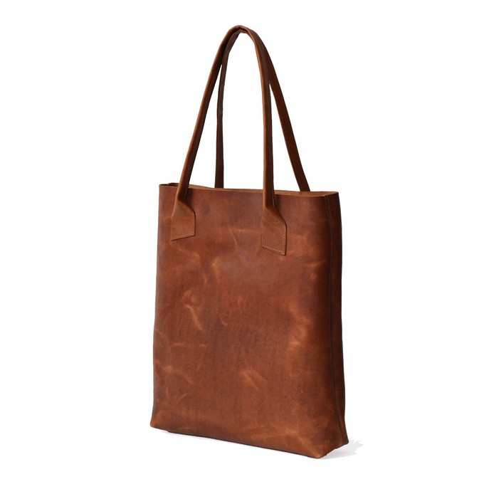 Totebag Atelier Collection - Cognac from Solitude the Label