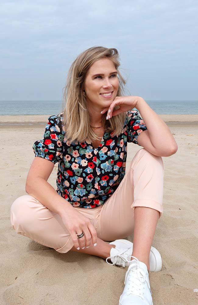 Rez trousers pink from Sophie Stone