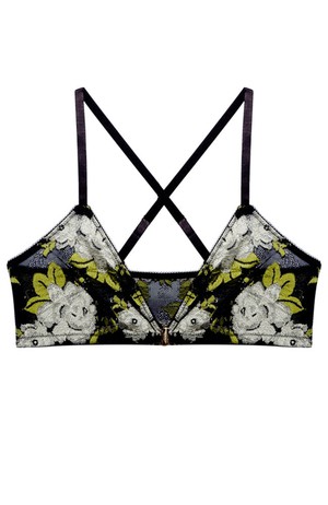 Sophia Bra black creme from Sophie Stone