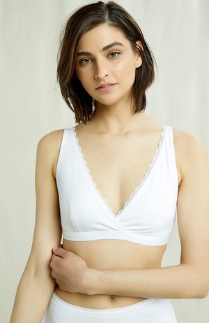 Lace Bra White from Sophie Stone