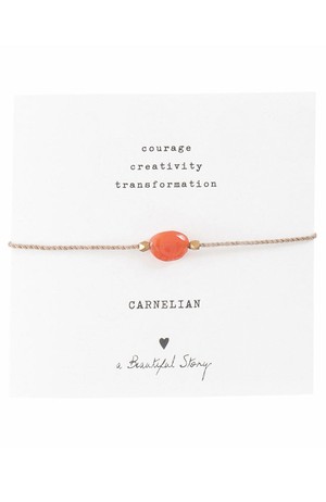 Gemstone Cards Bracelet - various colors from Sophie Stone