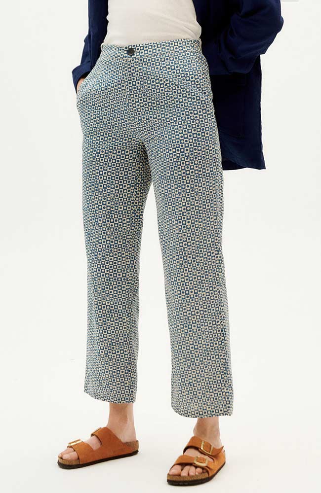 Blue spots mariam pants from Sophie Stone