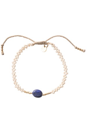 Emotion bracelet Lapis Lazuli Gold from Sophie Stone