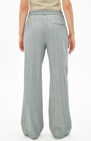 Numaali stripe pantalon seagreen from Sophie Stone