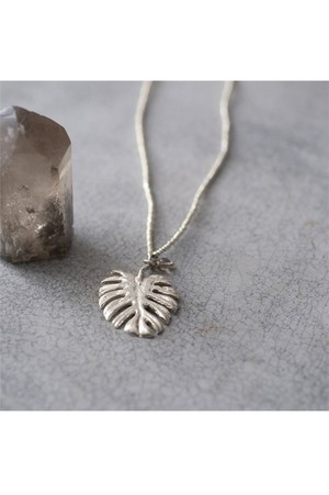 Paradise necklace Smokey Silver from Sophie Stone