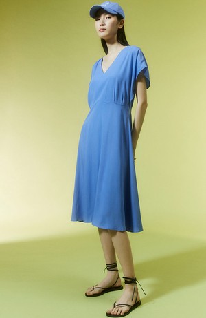 Aalbine dress blue bloom from Sophie Stone