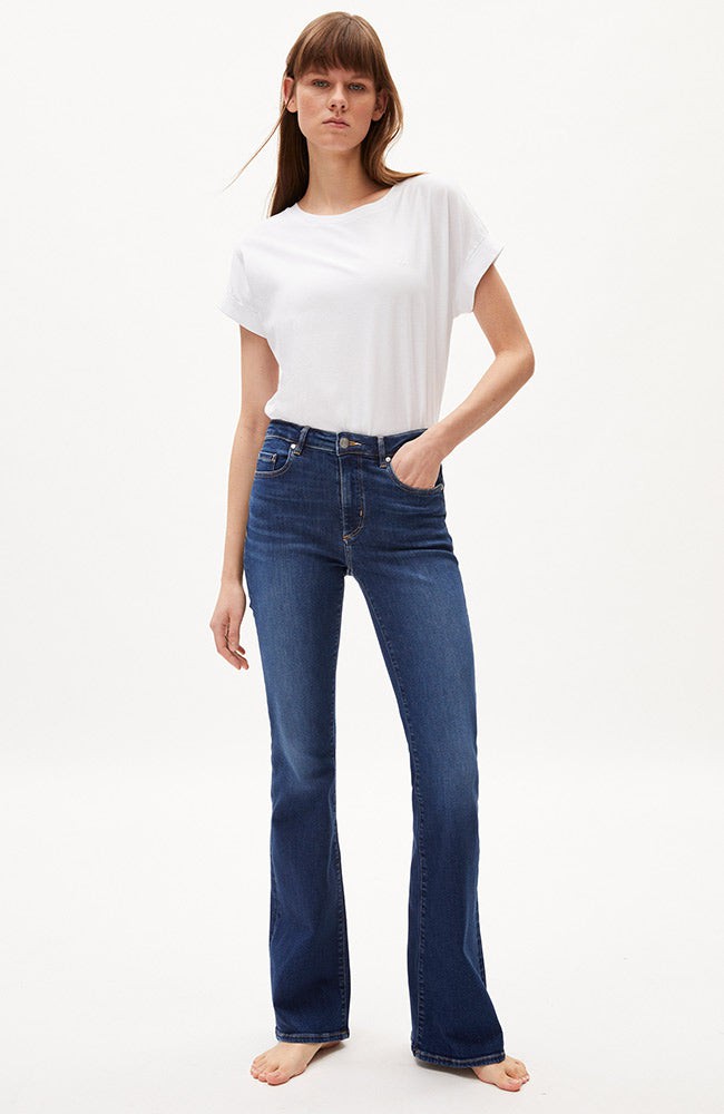 Anamaa flared jeans dark blue from Sophie Stone