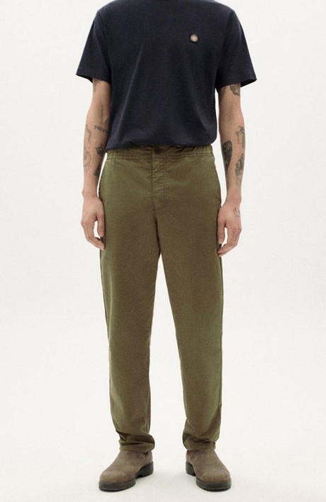 Travel pants olive from Sophie Stone
