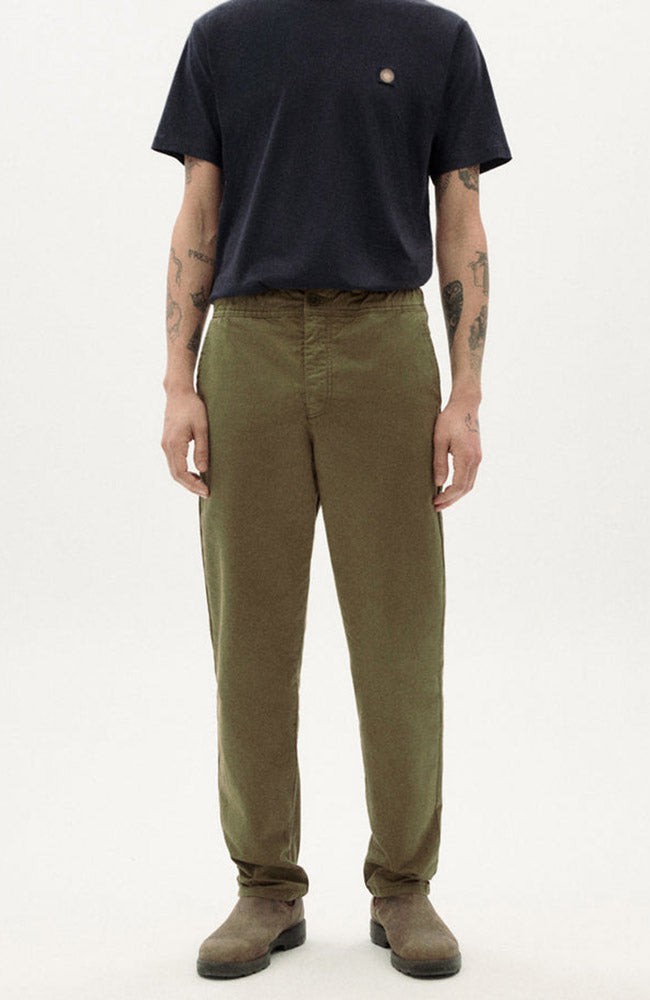 Travel pants olive from Sophie Stone