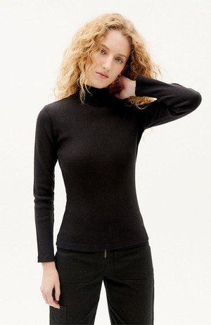 Aine rib top black from Sophie Stone