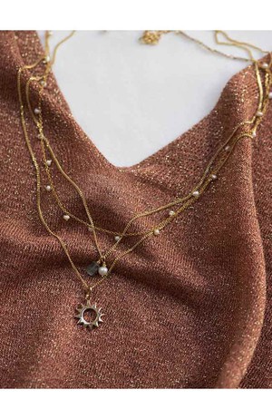 Precieux shortie necklace gold from Sophie Stone