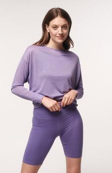 Biker shorts lilac via Sophie Stone