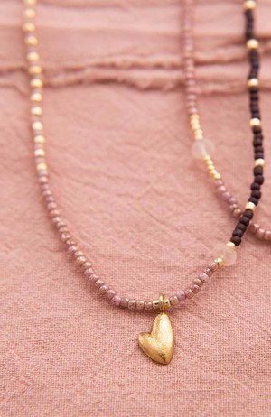 Feel Rose Quartz necklace from Sophie Stone