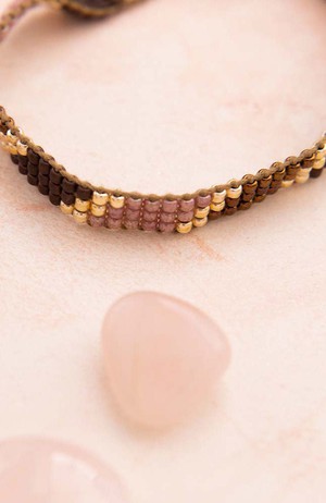 Commitment Rose Quartz bracelet from Sophie Stone