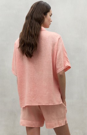 Melania blouse papaya from Sophie Stone