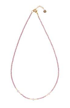 Brightly Rose Quartz necklace via Sophie Stone
