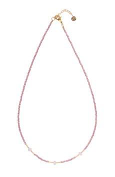 Brightly Rose Quartz necklace via Sophie Stone