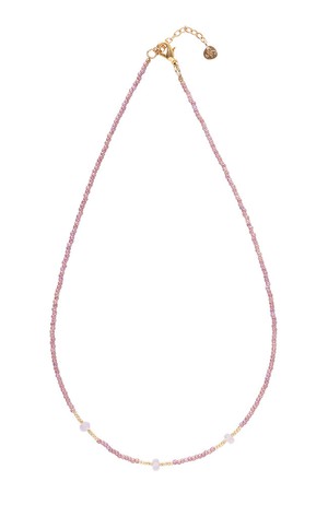 Brightly Rose Quartz necklace from Sophie Stone
