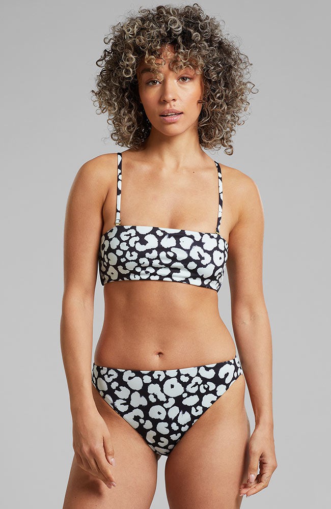 Bikini bottom Sanda Leopard black from Sophie Stone
