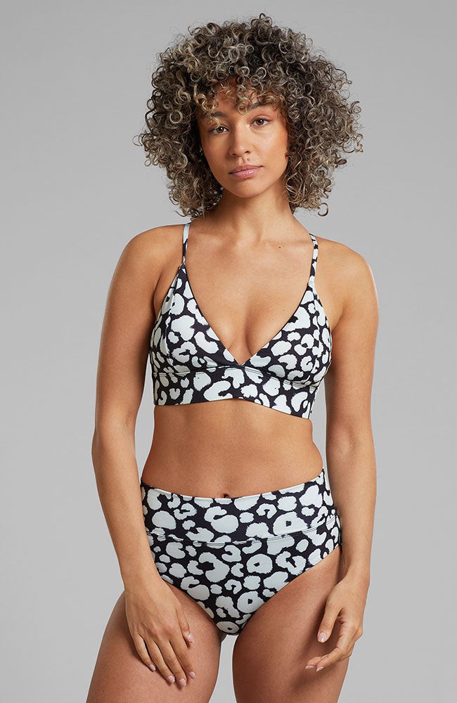 Bikini bottom Slite leopard black from Sophie Stone