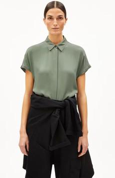 Larisaa blouse grey green via Sophie Stone