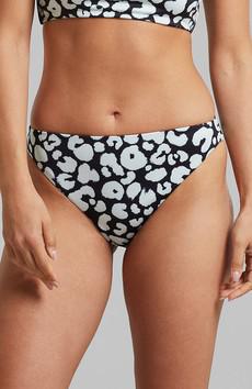 Bikini bottom Sanda Leopard black via Sophie Stone