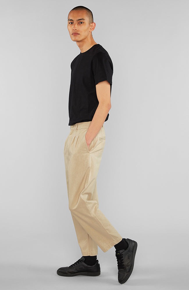 Sollentuna trousers beige from Sophie Stone