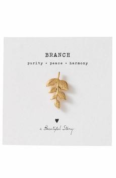 Branch brooch via Sophie Stone