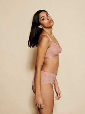 Luna nursing bra pink from Sophie Stone