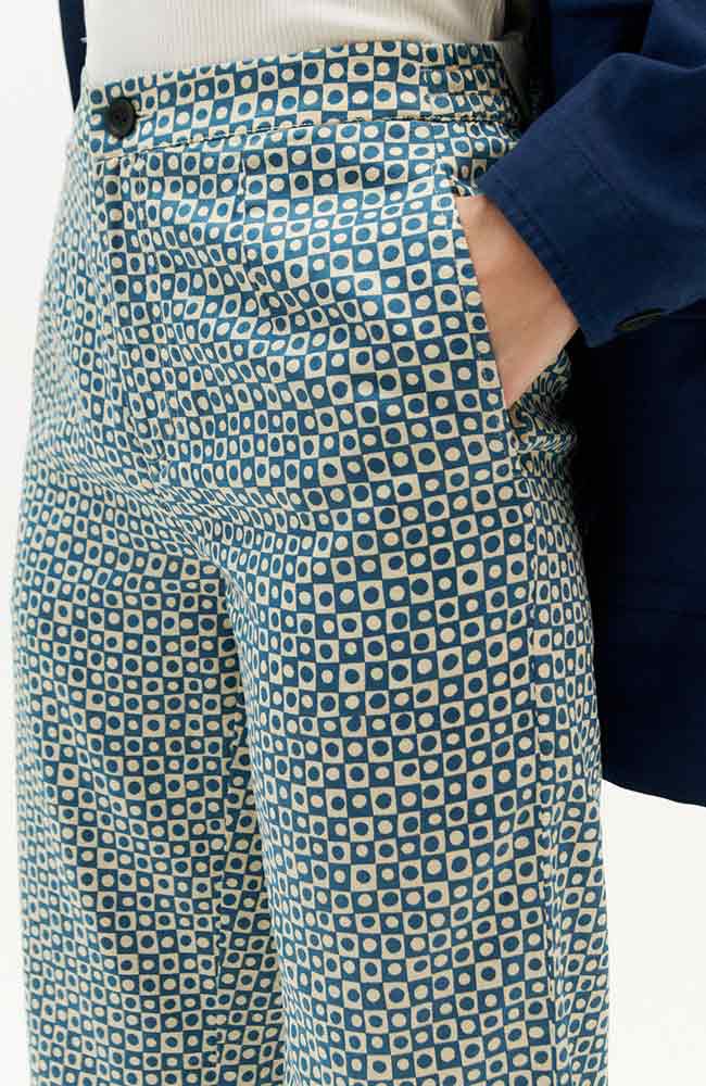 Blue spots mariam pants from Sophie Stone