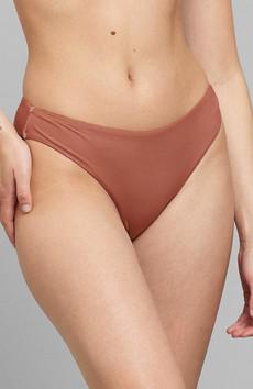 Bikini bottom Sanda Copper Brown via Sophie Stone