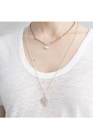 Paradise necklace Smokey Silver from Sophie Stone