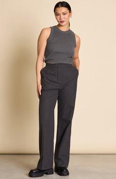 Coralia broek grijs via Sophie Stone