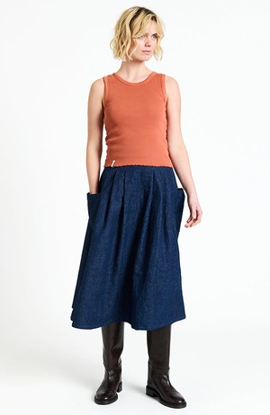 Beek top orange rust from Sophie Stone