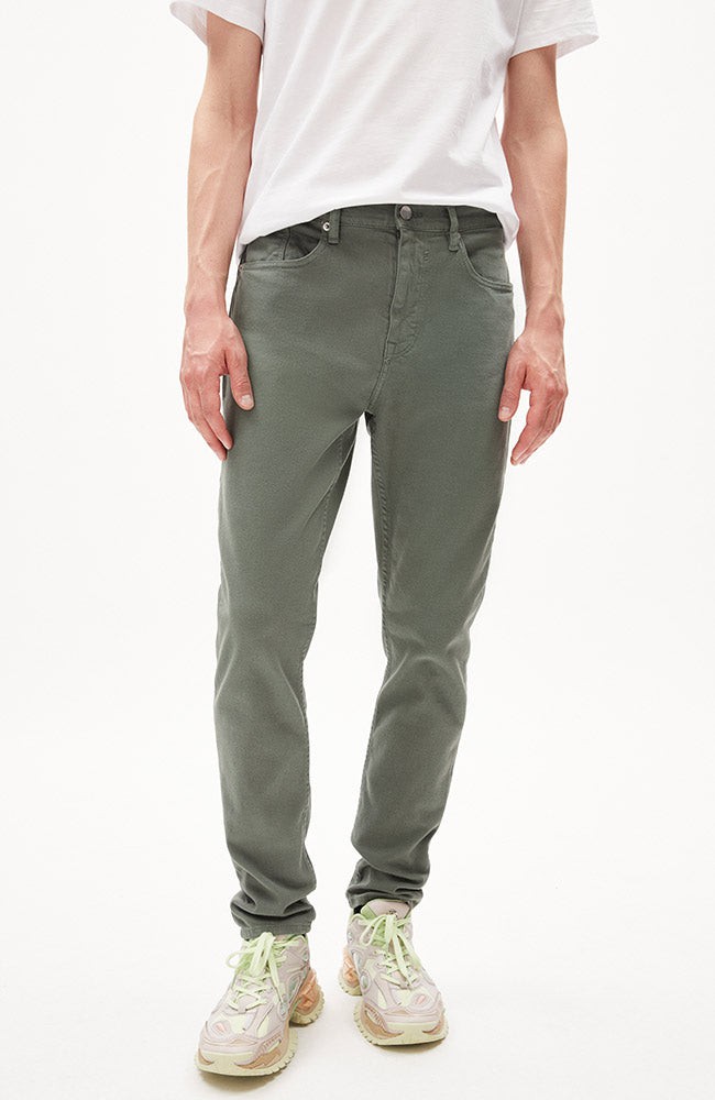 Aarjo jeans grey green from Sophie Stone