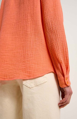 Blouse textured coral from Sophie Stone