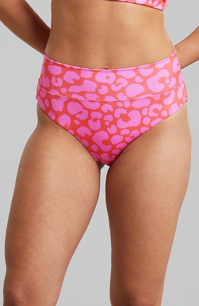 Bikini bottom Slite leopard red from Sophie Stone