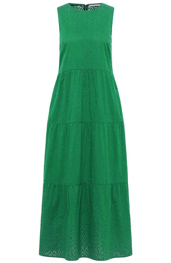 Maxi dress textured green from Sophie Stone