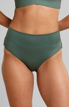 Bikini bottom Slite leaf green via Sophie Stone