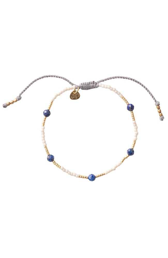 Warrior bracelet Lapis Lazuli Gold from Sophie Stone