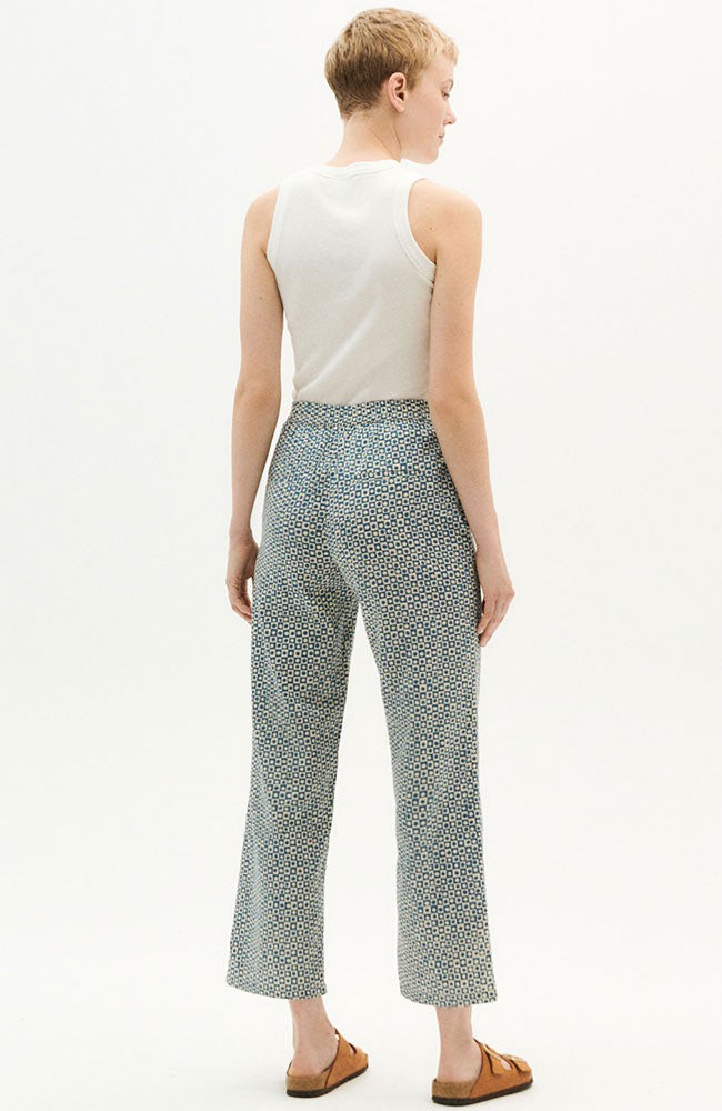 Blue spots mariam pants from Sophie Stone