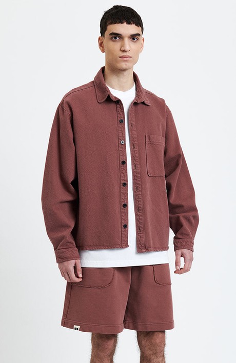 Pacchetto coffee overshirt from Sophie Stone
