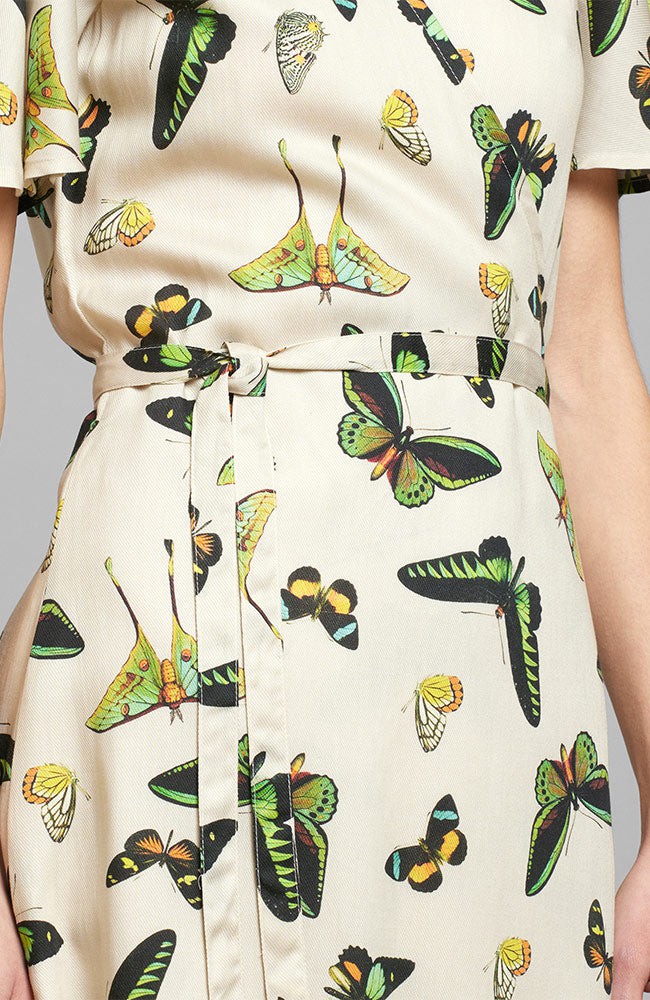 Kungsham wrap dress butterfly from Sophie Stone