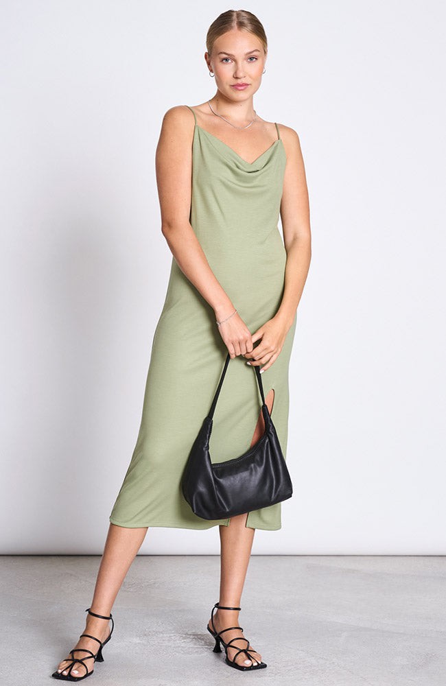 Helen midi dress olive from Sophie Stone