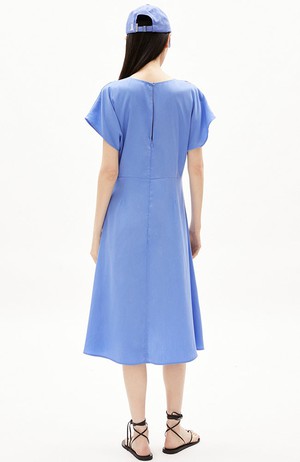 Aalbine dress blue bloom from Sophie Stone