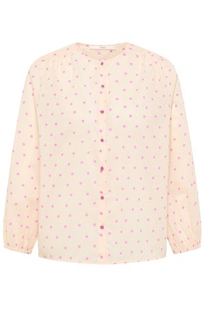 Blouse pink polka dots from Sophie Stone