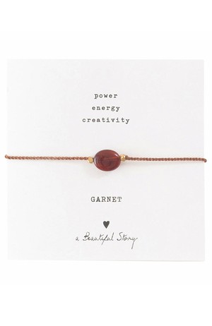 Gemstone Cards Bracelet - various colors from Sophie Stone